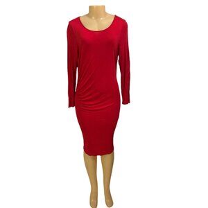 Kardashian Kollection Sz XL Woman Dress Red